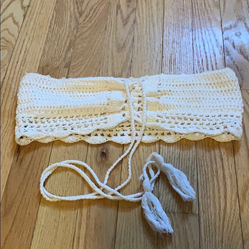 Urban Outfitters crotchet bandeau top